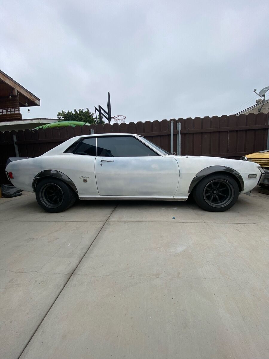 1973 toyota celica grey 2 door