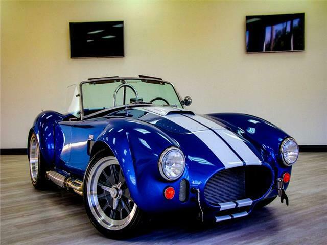 1965 shelby cobra 427 replica * new, blue with 300 miles available now!