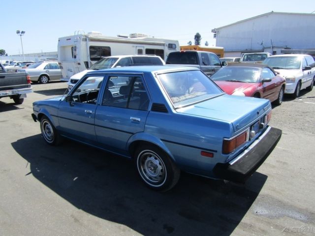 1981 toyota corolla deluxe used 1.8l i4 8v automatic no reserve