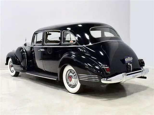 1942 packard 160 38122 miles black sedan 356 cubic inch straight-8 manual