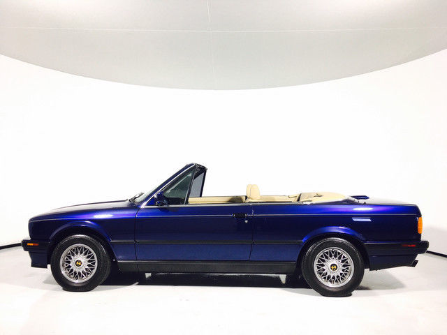 1992 bmw 3 series 325ic blue convertible