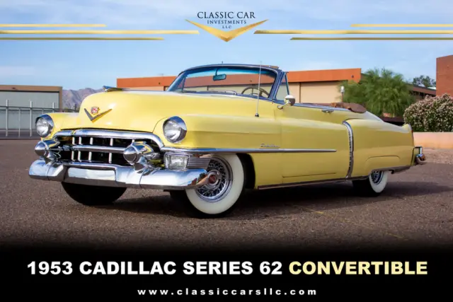 1953 cadillac series 62 convertible - spectacular restoration- must see!!