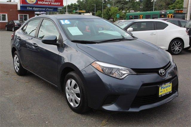 used 2016 toyota corolla l seattle, wa 98125 for sale in seattle, washington