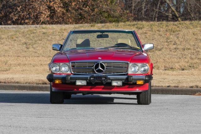 1986 mercedes-benz 560 2 dr convertible 5.6l v8 16v