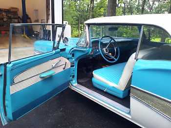 two 1958 ford fairlane skyliner 500 retractables nos fomoco parts and used parts