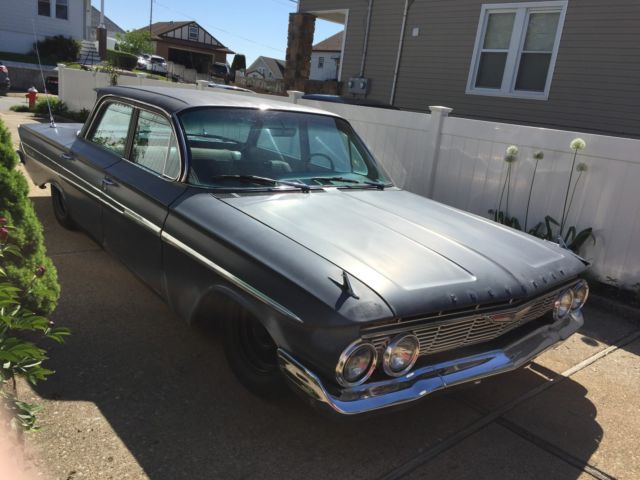 1961 chevrolet impala 4dr belair biscayne rat rod air bag lowrider bagged ratrod