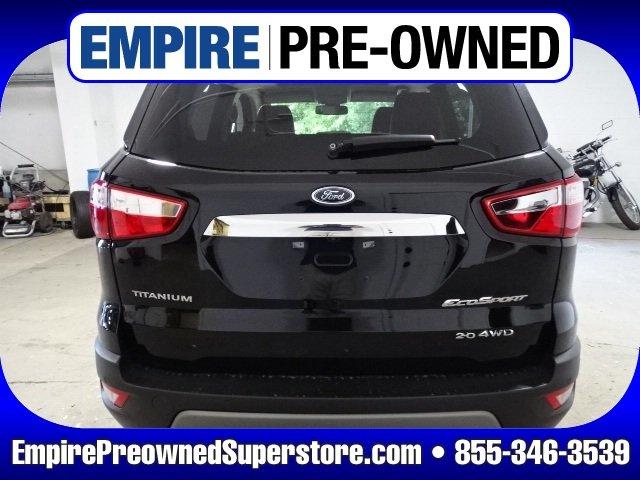 used 2019 ford ecosport 4wd titanium swansea, ma 02777 for sale in swansea, massachusetts