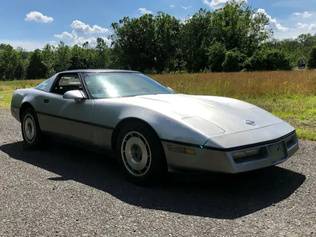 no reserve1987 chevrolet corvetter 2-door targa top 5.7l v8 automatic leather