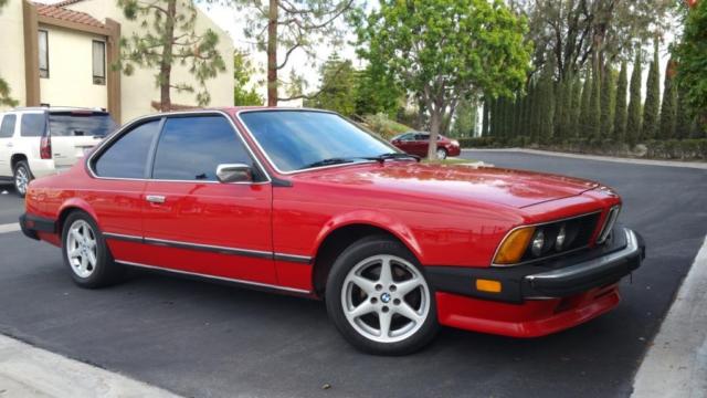 1986 635csi e24 - five seed manual transmission with 'm sport' leather interior