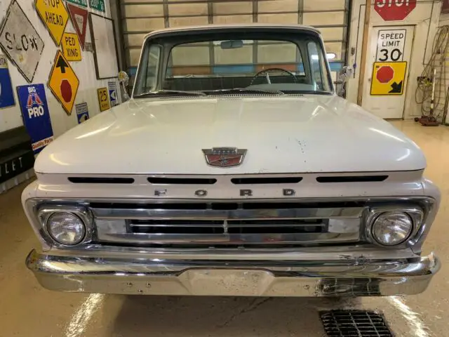 1962 ford f 100 custom cab big back window low miles
