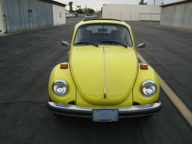 1974 super beetle, rust-free california car, 4 speed, factory sunroof