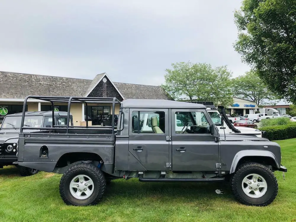 1985 land rover defender 130 custom restoration