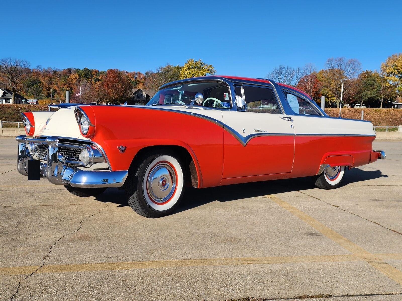 1955 ford fairlane professionally restored to original condition