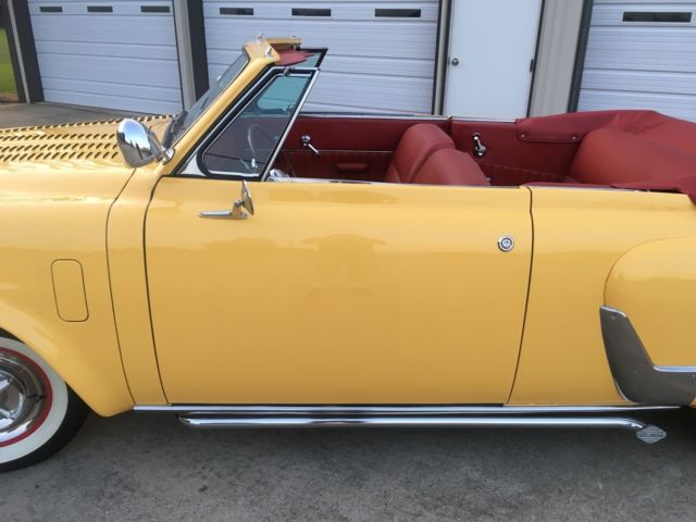 1952 studebaker champion regal convertible - one of 1,575 produced rare!!!