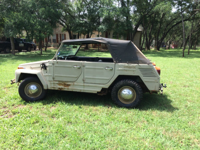 vw thing volkswagen type 181 safari survivor rat rod