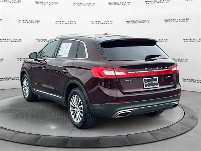 2017 lincoln mkx select