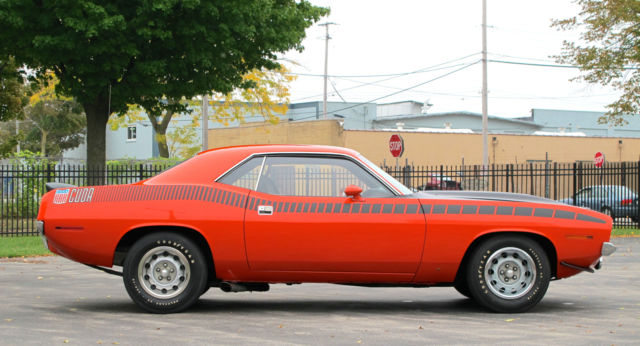 fantastic 39k original mile 4 speed tor red aar 'cuda from noted collection