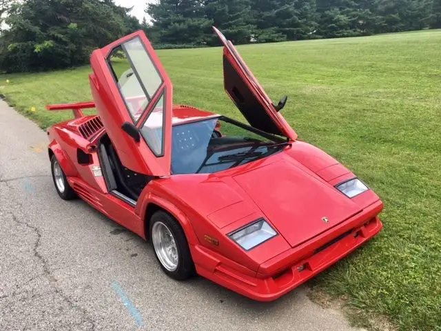 "no reserve" lamborghini countach 25th anniversary v8 replica kitcar fiero caddy