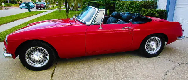 restored 1969 mgb in excellent condition
