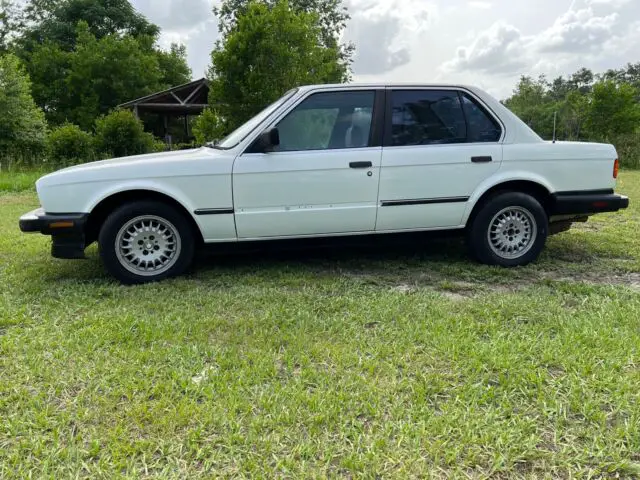 1987 bmw 325 sedan white rwd automatic e automatic