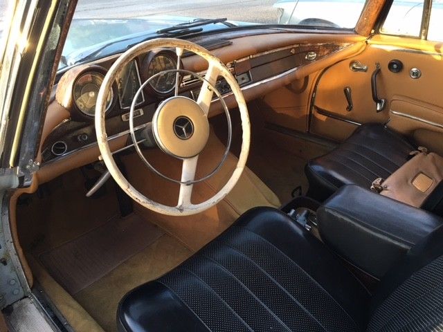 1963 mercedes 220se w111 coupe