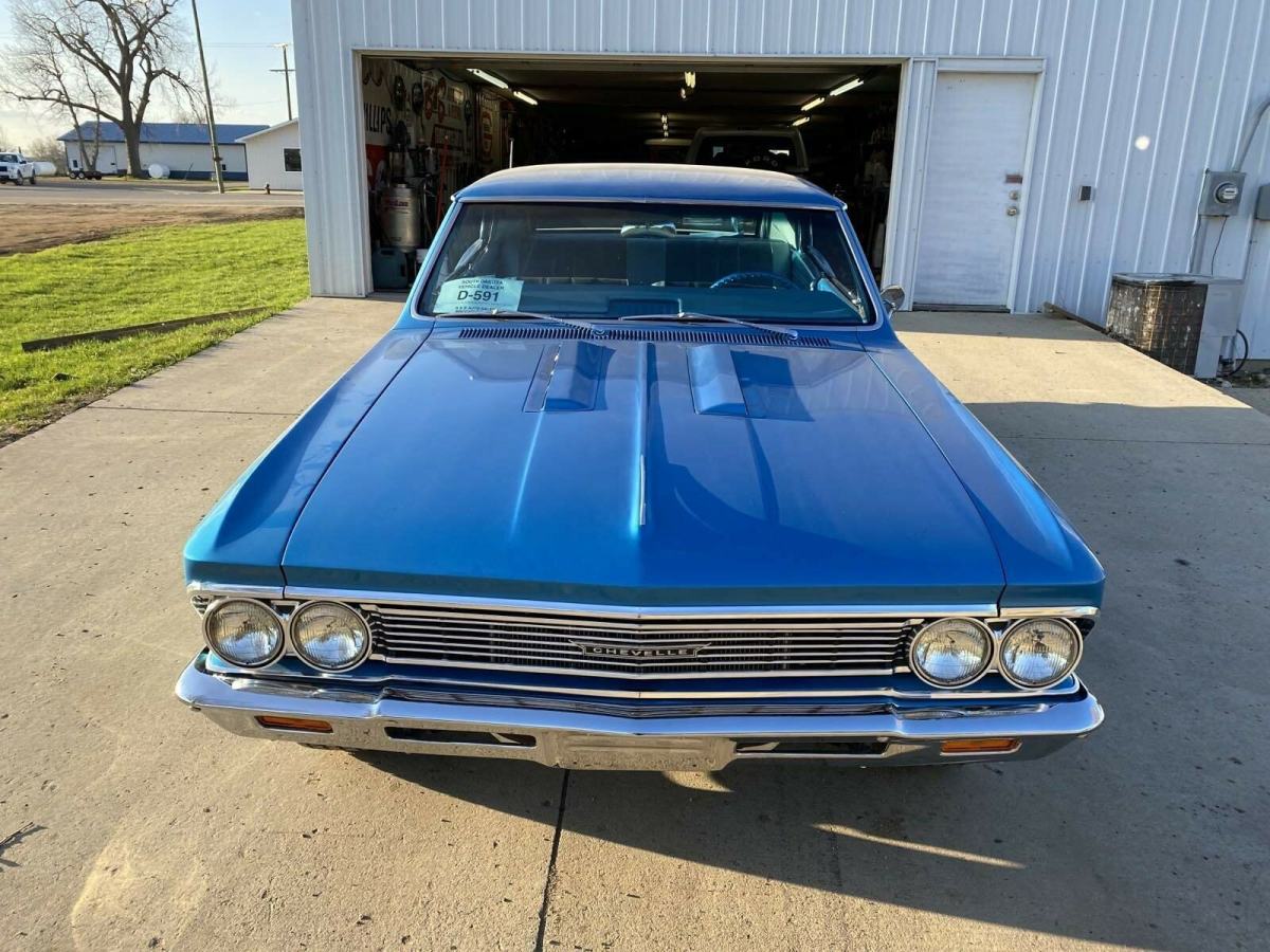 1966 chevrolet malibu 0 blue coupe 8 4 spd