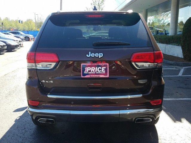 used 2015 jeep grand cherokee 4wd summit bellevue, wa 98005 for sale in bellevue, washington