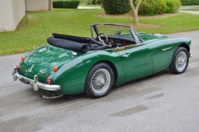 austin-healey 3000 mkiii bj8 / british motor industry certificate