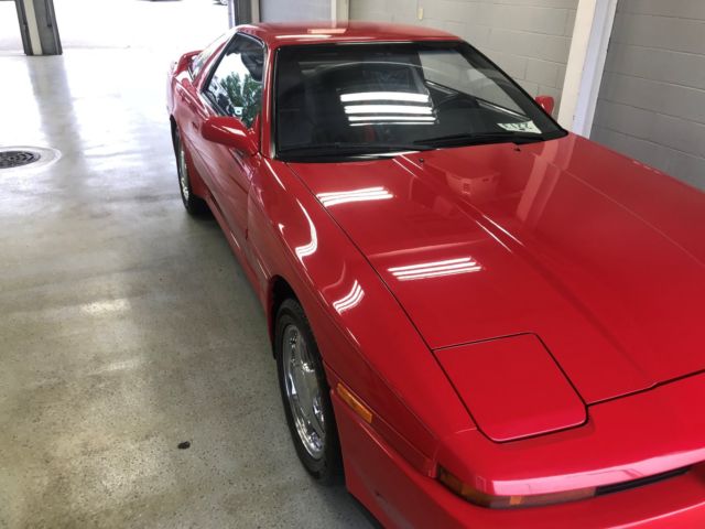 9,000 original miles - 1992 toyota supra - turbo - targa