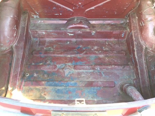 mg mgb chrome bumper car, needs restoration