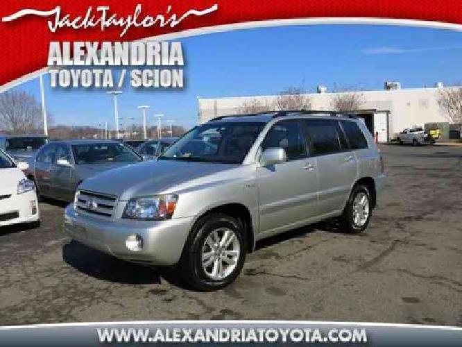 2006 toyota highlander w/3rd row in alexandria, va