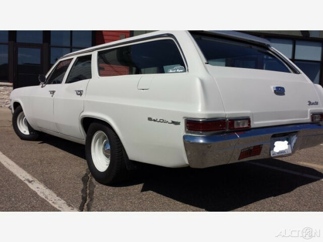 1966 chevrolet impala wagon 327 v8 2-spd automatic miles exempt rare options