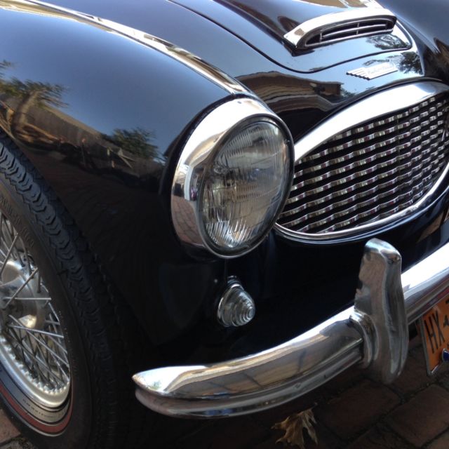 1957 austin healey bn4 100-6 original survivor with factory hardtop
