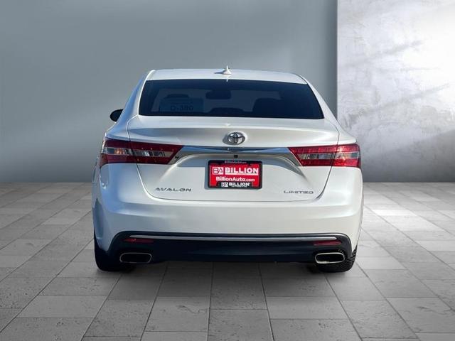 2016 toyota avalon limited