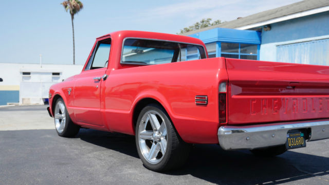 chevrolet c-10 no patina pro touring restomod hotrod shop truck pickup ls race