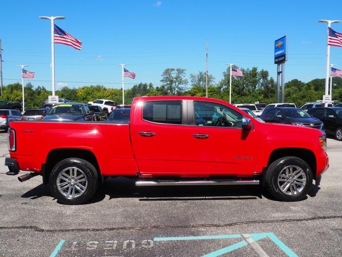 used 2015 gmc canyon 4x4 crew cab slt camby, in 46113 for sale in camby, indiana