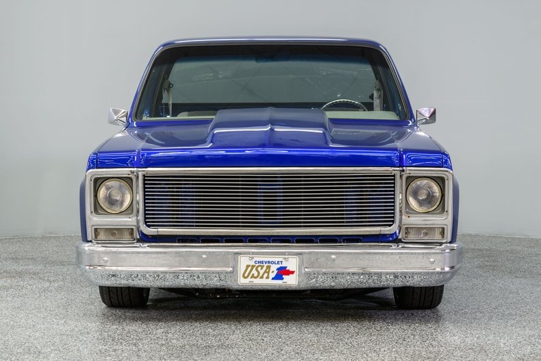 1979 chevrolet c10 3586 miles blue pickup truck 383ci 400 turbo auto