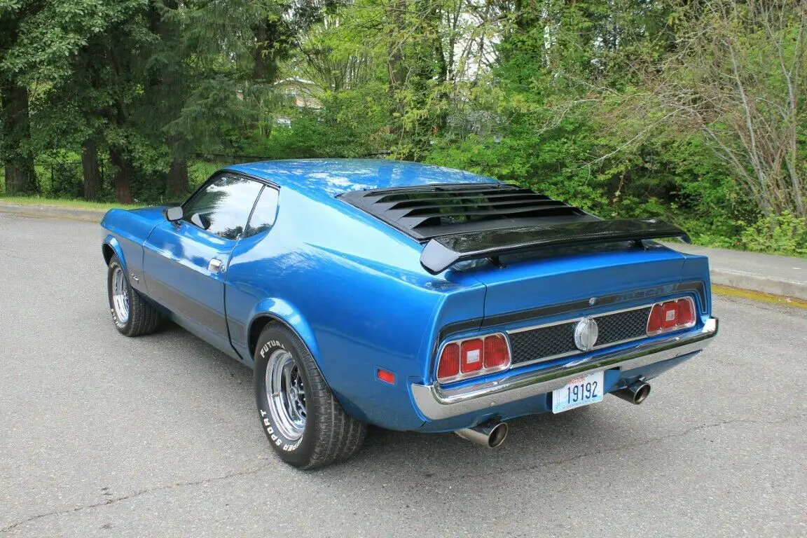 1973 ford mustang mach i fastback, beautiful no excuse car