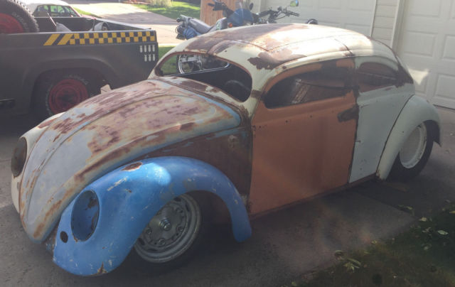 1955 vw bug oval window chop top