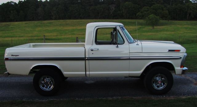 1971 ford f100 ranger swb 4x4 truck, pwr & air frame off build, super nice!