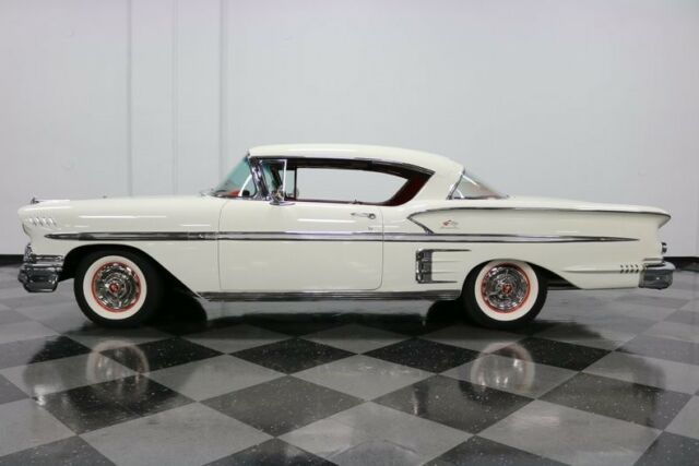beautiful restoration! only 6k on build, #'s match 348 w/ 3/2s, 3 spd man, wow!!