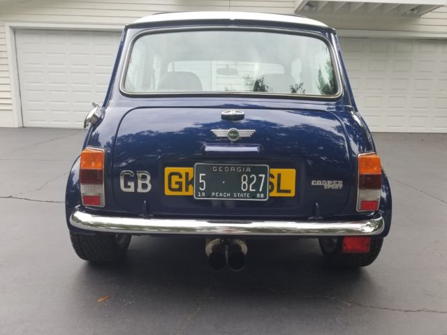 1968 mini cooper classic mpi, air con, sunroof, sport pac and swift tune