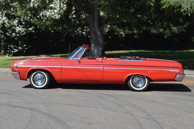 1964 dodge polara 500 gorgeous restoration convertible triple red amazin red a