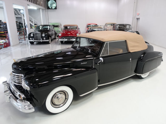 1948 lincoln continental convertible | power convertible top | power windows