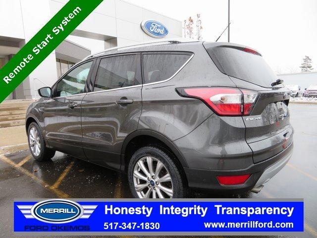 used 2017 ford escape 4wd titanium okemos, mi 48864 for sale in okemos, michigan