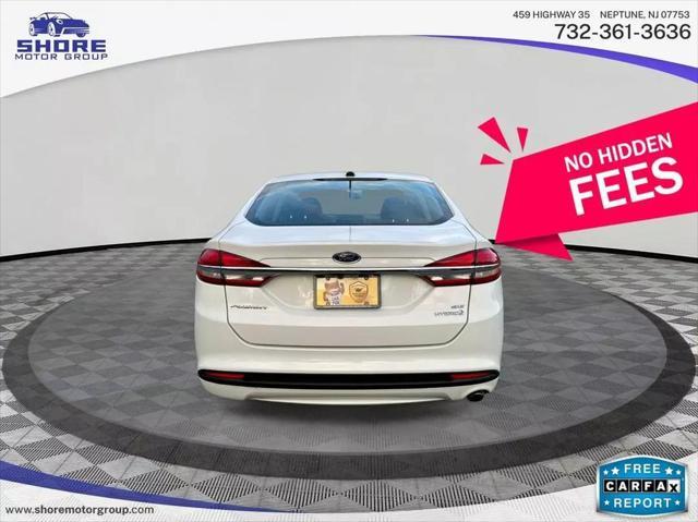 2017 ford fusion hybrid se