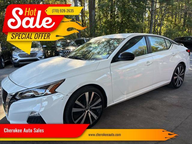 2020 nissan altima 2.5 sr 4dr sedan