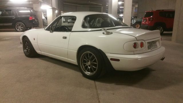 1991 pit crew racing mazda miata 1.8 swap jdm rare kg works zoom 93le