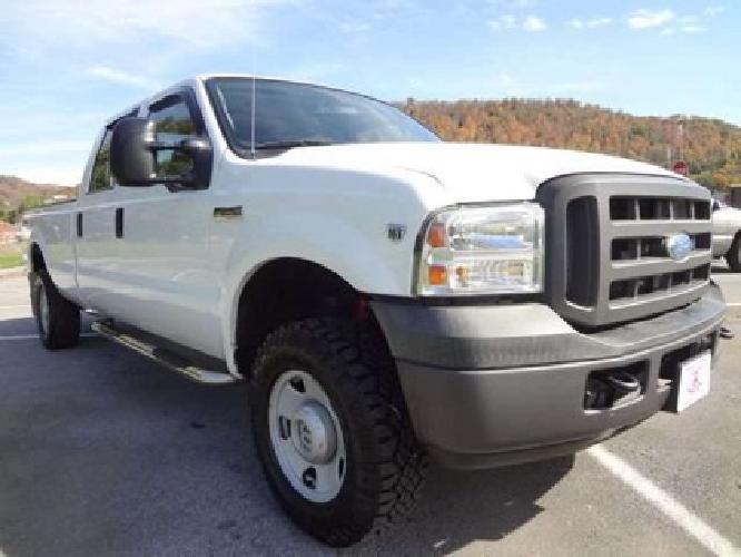 used 2005 ford super duty f-250 xl 4x4 truck, 86,500 miles in johnstown, pa