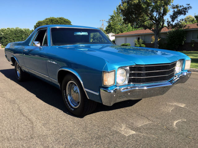 1972 chevrolet chevelle el camino/ 350 v8/ ps/ pb/ ac / see video / no reserve !
